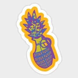 Digi The Pineapple Grenade Sticker